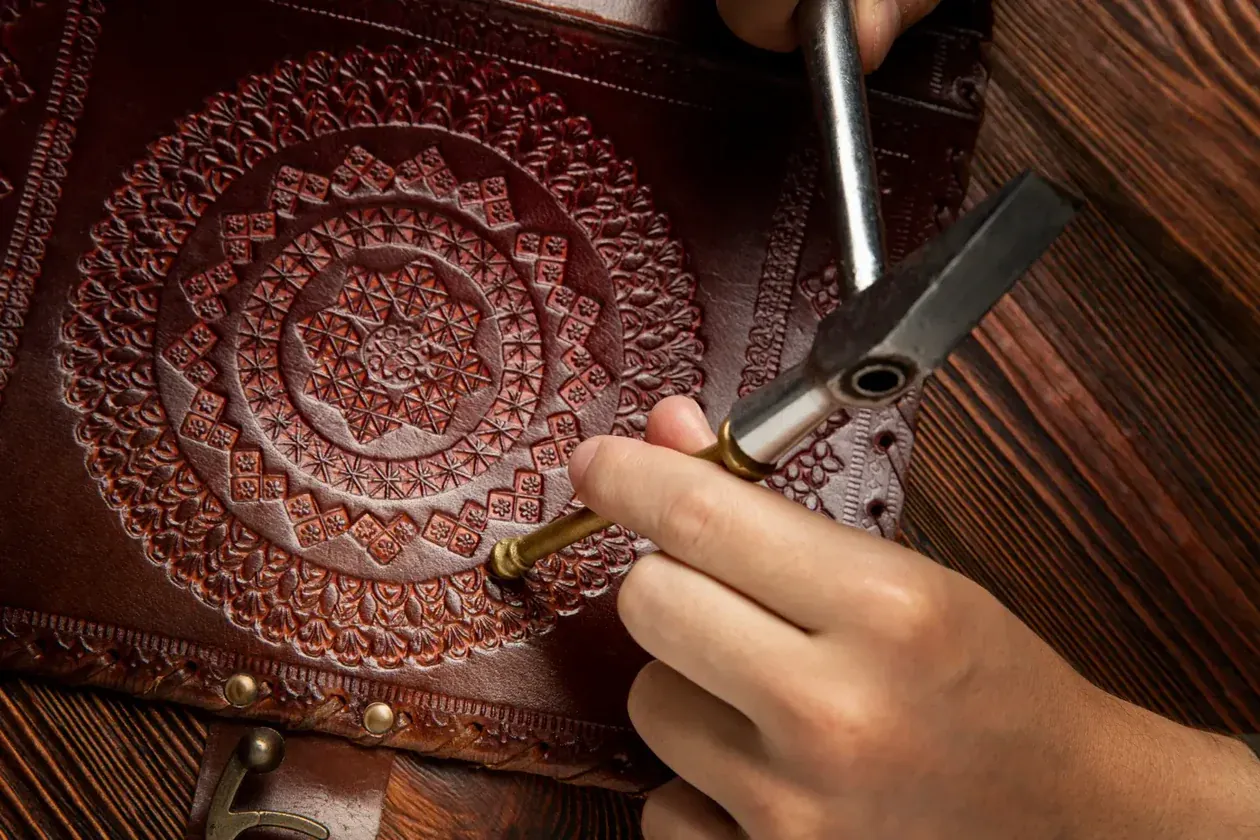 Fès leather craftsmanship