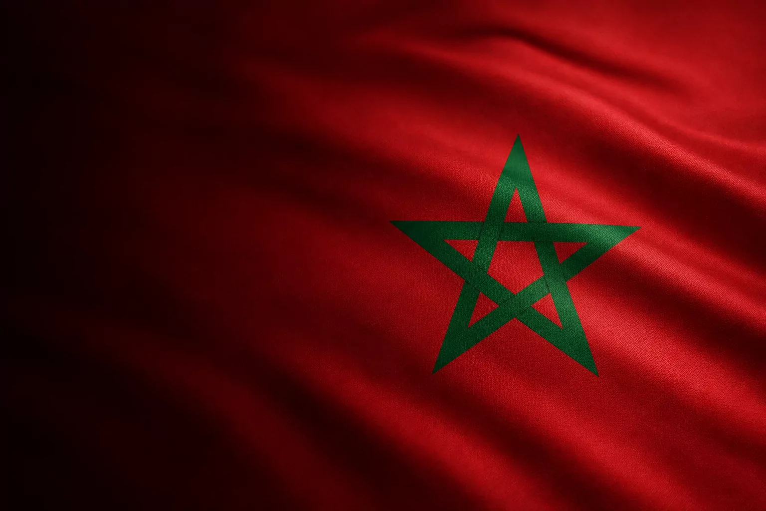 Flag of the Kingdom of Morocco