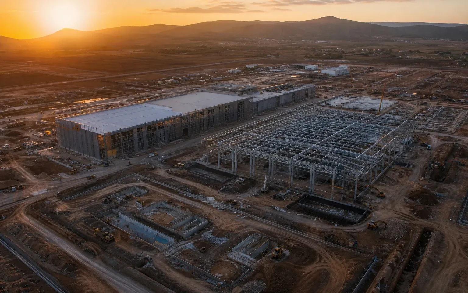 GENAS Aviation construction site progress at Fès-Saïss