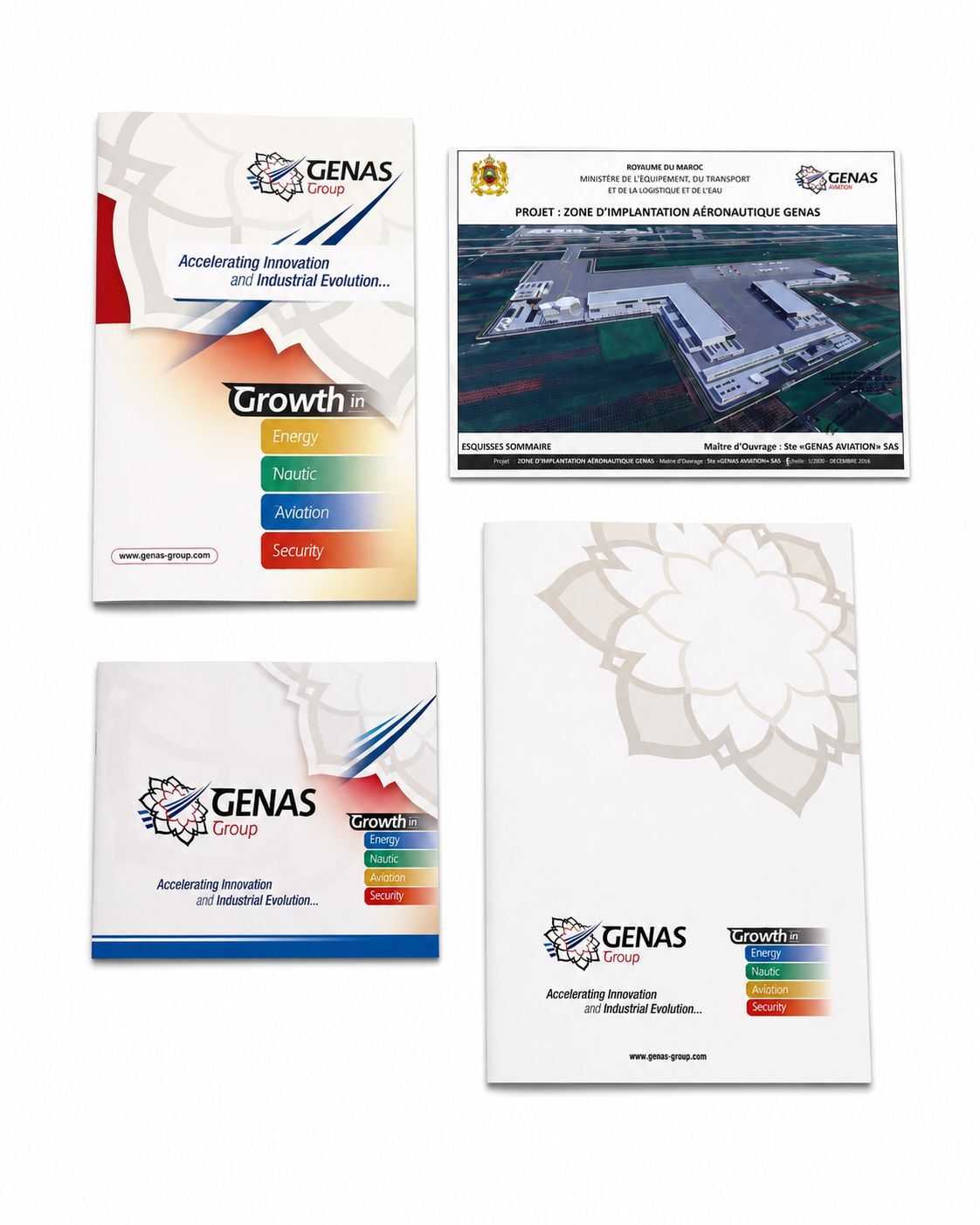 GENAS project documents and presentation materials